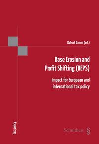 Vorderes Coverbild Base Erosion and Profit Shifting (BEPS)