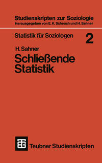 Vorderes Coverbild Statistik für Soziologen 2