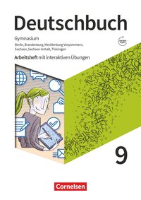 Vorderes Coverbild Deutschbuch Gymnasium - Berlin, Brandenburg, Mecklenburg-Vorpommern, Sachsen, Sachsen-Anhalt und Thüringen - Ausgabe 2019 - 9. Schuljahr