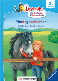 Vorderes Coverbild Leserabe – Pferdegeschichten