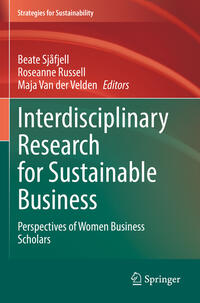 Vorderes Coverbild Interdisciplinary Research for Sustainable Business