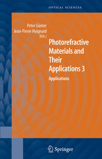 Vorderes Coverbild Photorefractive Materials and Their Applications 3