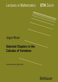 Vorderes Coverbild Selected Chapters in the Calculus of Variations