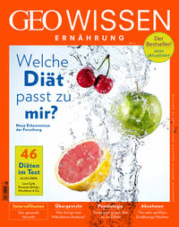 Vorderes Coverbild GEO Wissen Ernährung / GEO Wissen Ernährung 08/20 - Welche Diät passt zu mir?