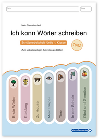 Vorderes Coverbild Ich kann Wörter schreiben Teil 2