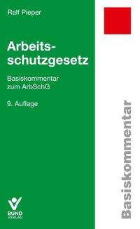 Vorderes Coverbild Arbeitsschutzgesetz