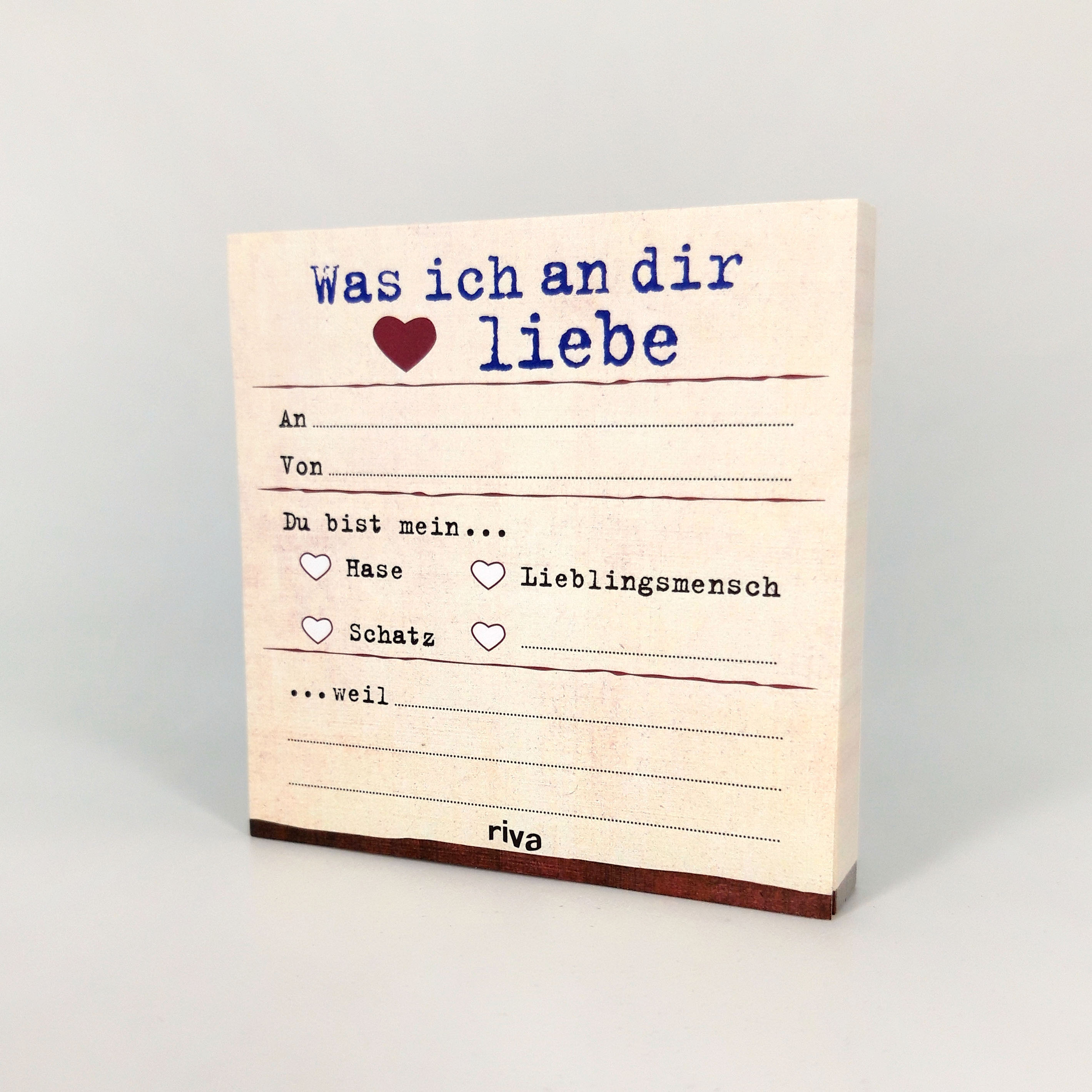 Beispielinhalt (Bild) Was ich an dir liebe – Klebezettel