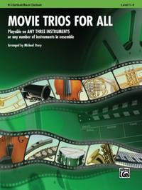 Vorderes Coverbild Movie Trios for All - Bb Clarinet / Bass Clarinet