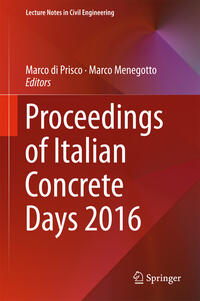 Vorderes Coverbild Proceedings of Italian Concrete Days 2016