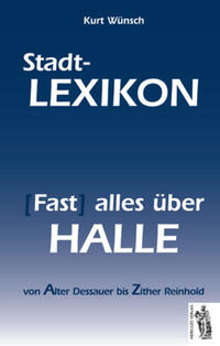 Vorderes Coverbild Halle - Stadt-Lexikon