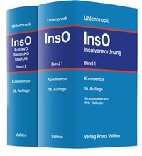 Vorderes Coverbild Insolvenzordnung Gesamtwerk. InsO
