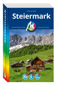 Vorderes Coverbild MICHAEL MÜLLER REISEFÜHRER Steiermark