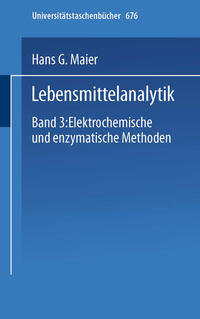 Vorderes Coverbild Lebensmittelanalytik
