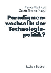 Vorderes Coverbild Paradigmenwechsel in der Technologiepolitik?