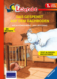 Vorderes Coverbild Leserabe 1. Lesestufe - DAS GESPENST AUF DEM DACHBODEN