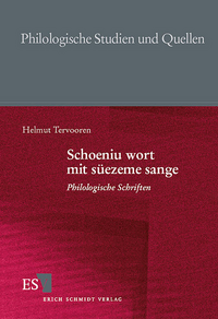 Vorderes Coverbild Schoeniu wort mit süezeme sange