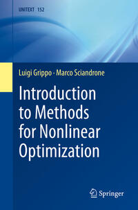 Vorderes Coverbild Introduction to Methods for Nonlinear Optimization
