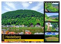 Vorderes Coverbild Heidelberg - Heiligenberg und Philosophenweg (Wandkalender 2025 DIN A4 quer), CALVENDO Monatskalender