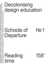 Vorderes Coverbild Decolonising Design Education