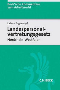 Vorderes Coverbild Beck'sche Kommentare zum Arbeitsrecht / Landespersonalvertretungsgesetz Nordrhein-Westfalen. LandespersonalvertretungsG NRW