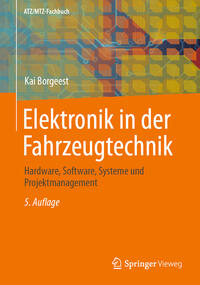 Vorderes Coverbild Elektronik in der Fahrzeugtechnik