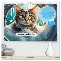 Vorderes Coverbild Wortwörtlich - Tierische Sprüche (hochwertiger Premium Wandkalender 2025 DIN A2 quer), Kunstdruck in Hochglanz
