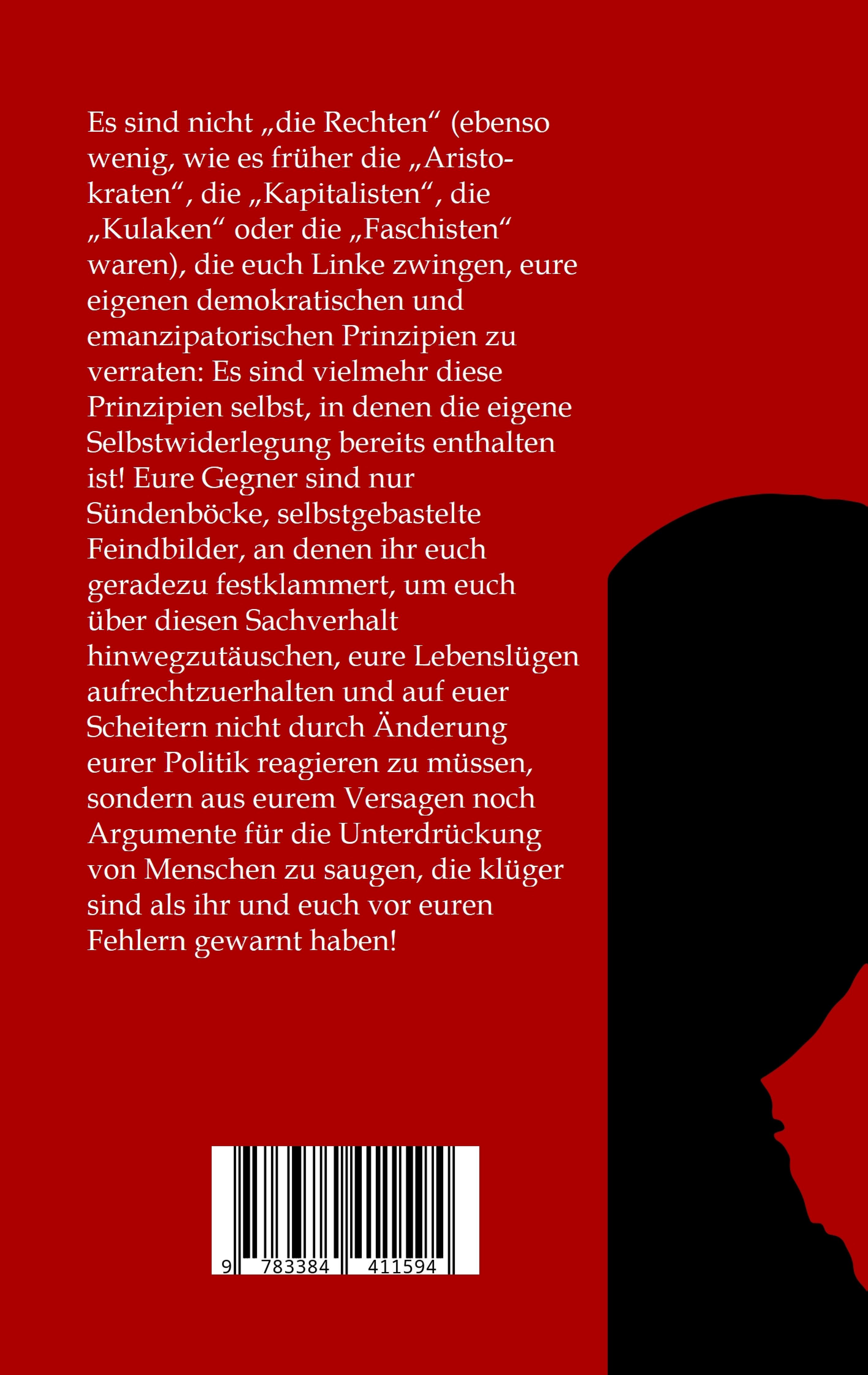 Rückseitencover Ansage