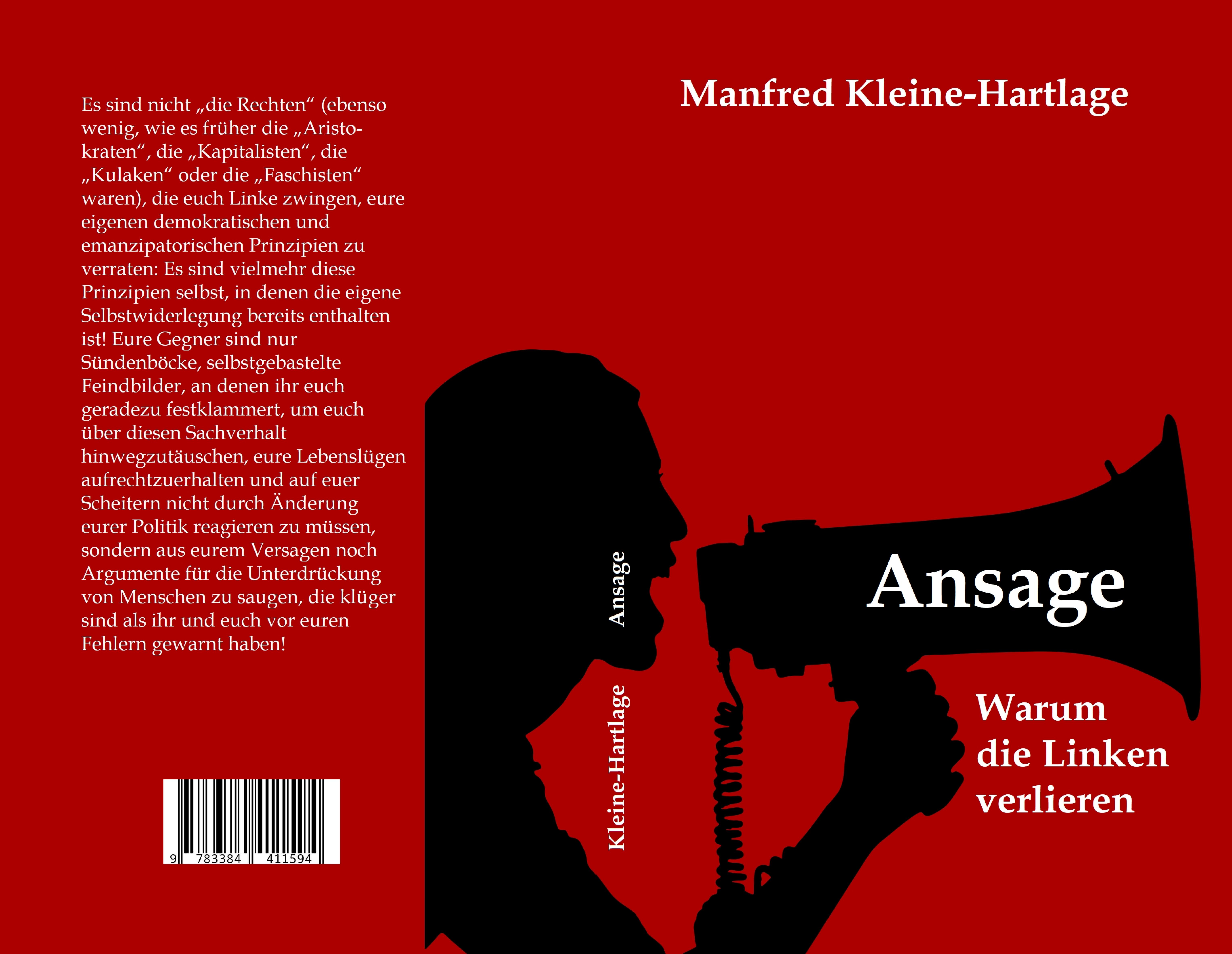 Gesamtes Coverbild Ansage