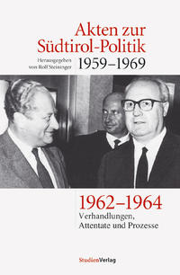 Vorderes Coverbild Akten zur Südtirol-Politik 1959-1969