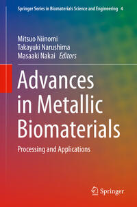 Vorderes Coverbild Advances in Metallic Biomaterials