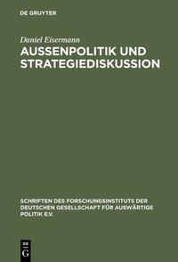 Vorderes Coverbild Außenpolitik und Strategiediskussion
