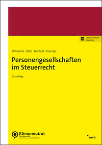 Vorderes Coverbild Personengesellschaften im Steuerrecht