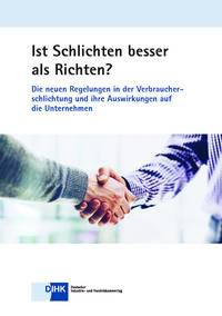 Vorderes Coverbild Ist Schlichten besser als Richten?