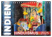 Vorderes Coverbild Indien - Hinduismus (Tischkalender 2025 DIN A5 quer), CALVENDO Monatskalender