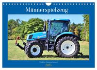 Vorderes Coverbild Männerspielzeug Traktor Inspirationen (Wandkalender 2025 DIN A4 quer), CALVENDO Monatskalender