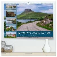 Vorderes Coverbild Schottlands NC 500, der Roadtrip durch die wilden Highlands. (hochwertiger Premium Wandkalender 2026 DIN A2 quer), Kunstdruck in Hochglanz