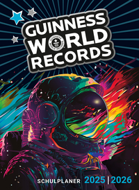 Vorderes Coverbild Guinness World Records - Schulplaner 2025/2026