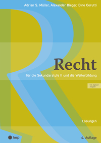 Vorderes Coverbild Recht Lösungen (Print inkl. E-Book Edubase, Neuauflage 2025)