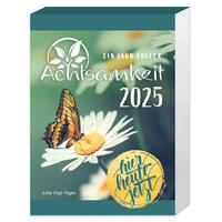 Vorderes Coverbild Ein Jahr voller Achtsamkeit - Abreißkalender 2025