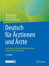 Vorderes Coverbild Deutsch für Ärztinnen und Ärzte
