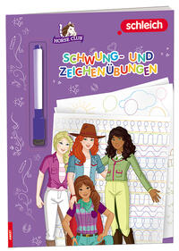 Vorderes Coverbild schleich® Horse Club™ – Schwung- und Zeichenübungen