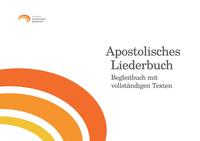Vorderes Coverbild Apostolisches Liederbuch - Begleitbuch mit vollständigen Texten