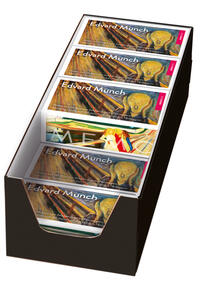 Vorderes Coverbild Edvard Munch Memo / Matching Game / 10 Ex. im Verkaufsdisplay