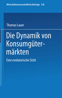Vorderes Coverbild Die Dynamik von Konsumgütermärkten