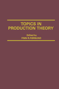 Vorderes Coverbild Topics in Production Theory