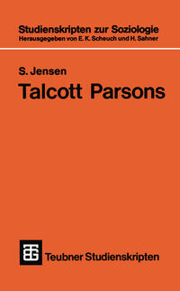 Vorderes Coverbild Talcott Parsons