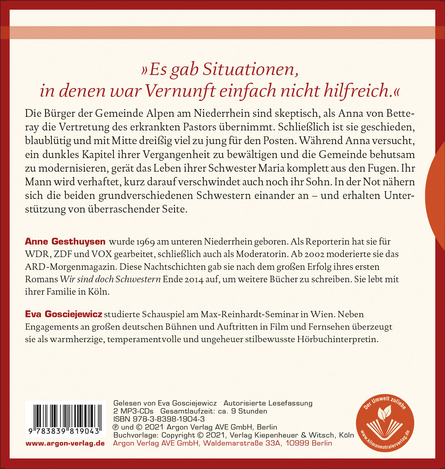 Rückseitencover Wir sind schließlich wer