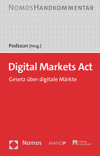 Vorderes Coverbild Digital Markets Act
