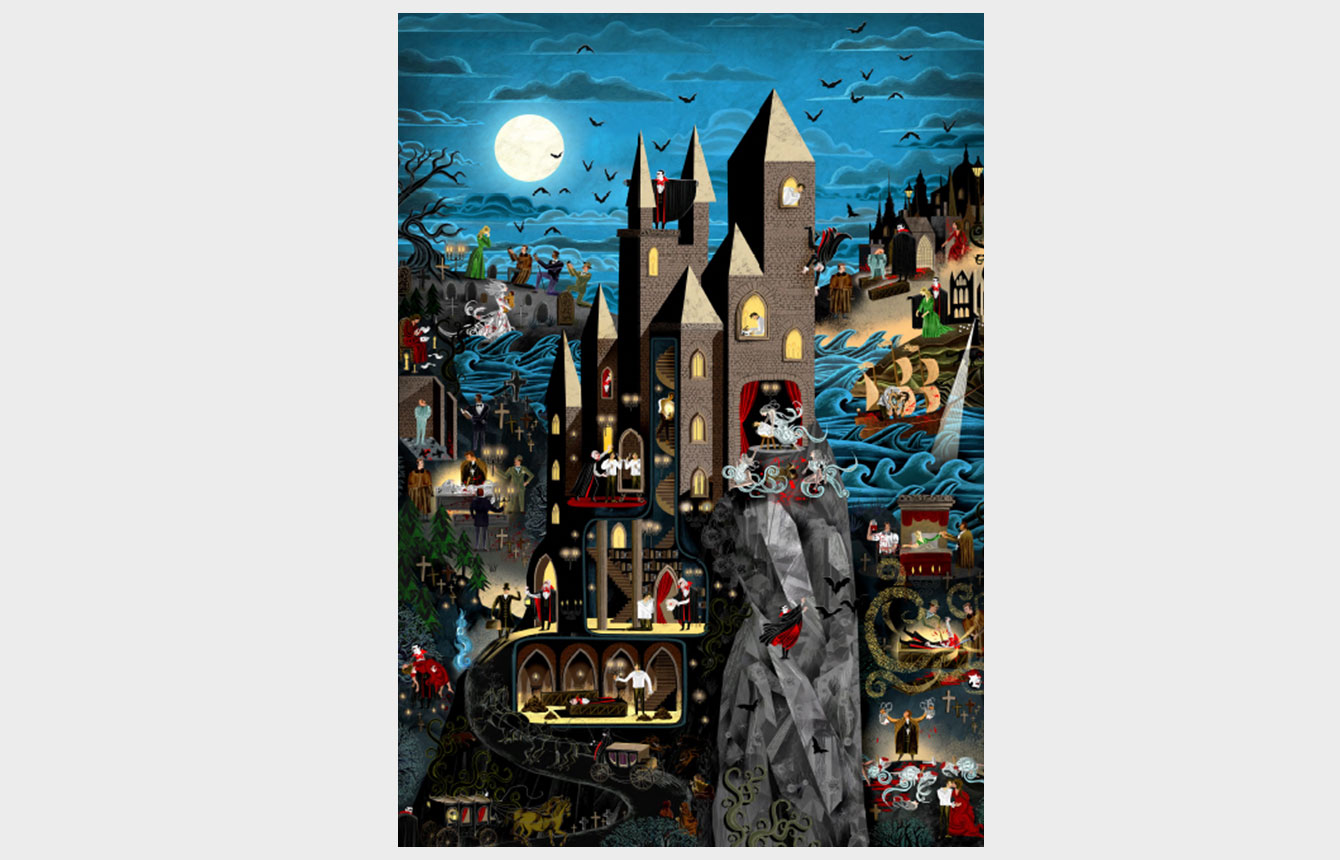 Beispielinhalt (Bild) The World of Dracula