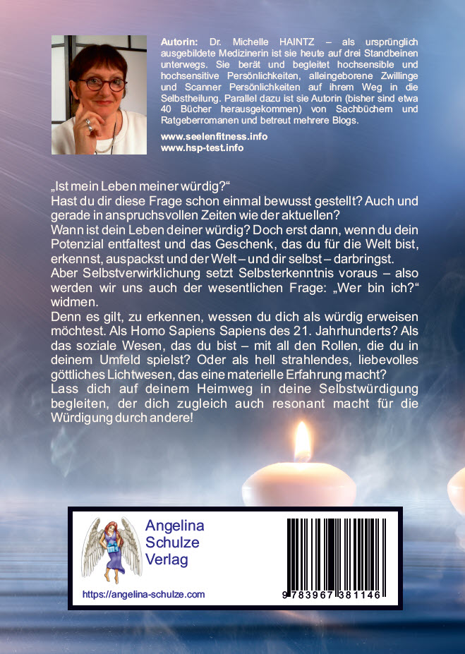 Rückseitencover Würde als Vision